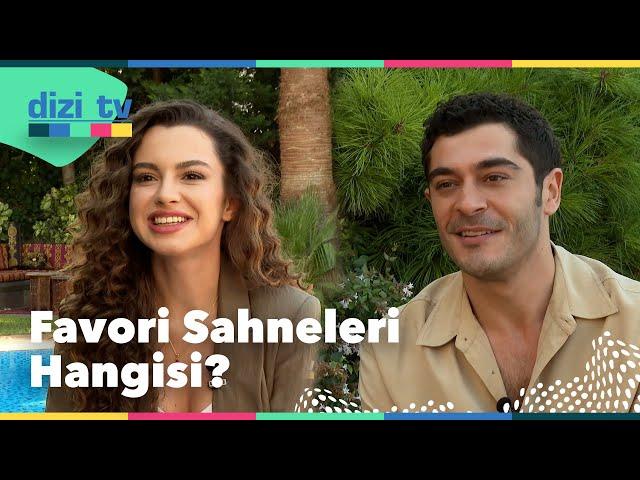 Burak Deniz ve Su Burcu Yazgı Coşkun'a favori sahnelerini sorduk!  @birgecemasali