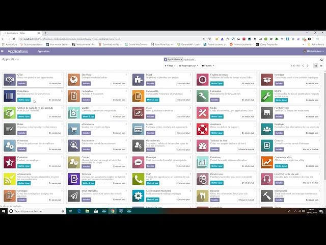 ODOO 12 - Installer un module