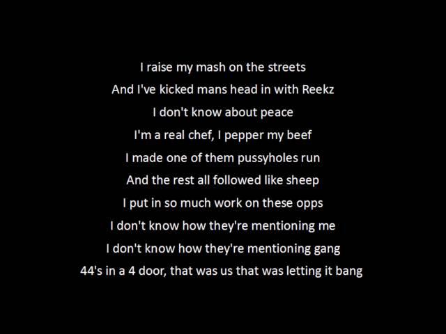 Reekz MB Ft. LD (67) - No Face LYRICS