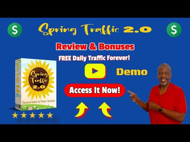 Spring Traffic 2 Review ⭐BONUSES ‍️DEMODaily Traffic Forever!