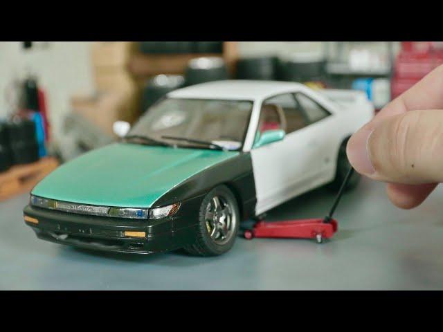 Nissan 240sx S13 Drift Missile Model Car Full Build Step by Step