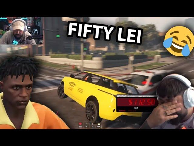 IMOGEN FIVEM FUNNY MOMENTS | FIFTY LEI TAXIMETRIST #11