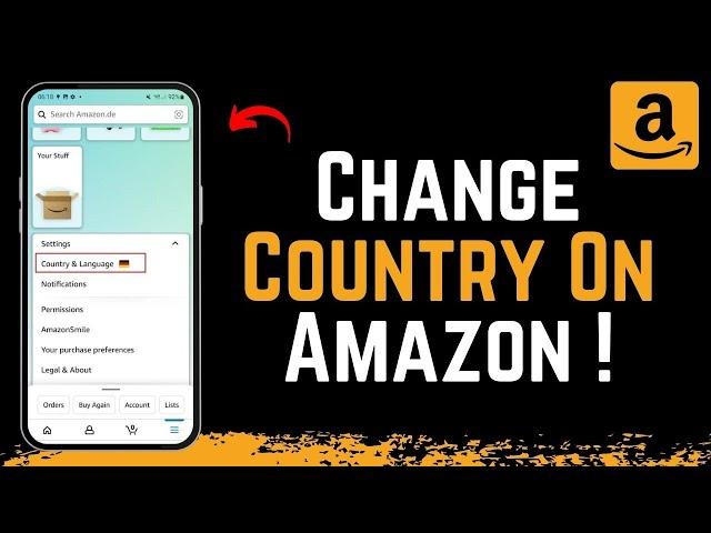 How To Change Country On Amazon App !