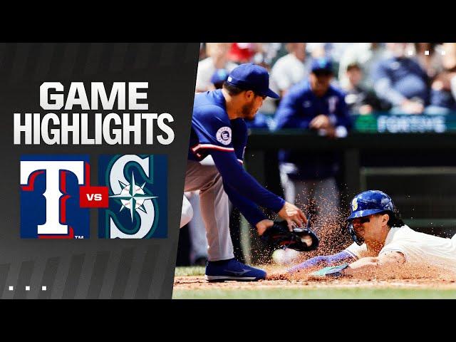 Rangers vs. Mariners Game Highlights (6/16/24) | MLB Highlights
