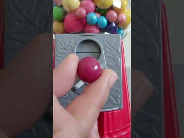BEST MINI GUMBALL MACHINE | JUST INSERT COIN & TWIST!!!     #howto #easytouse #shorts