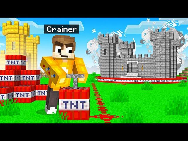 1000 TNT vs Our Minecraft World! (Cherry Island)