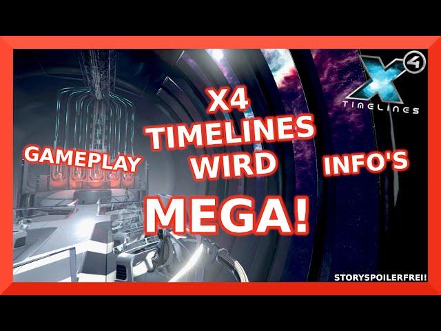 X4 TIMELINES DLC Erster Eindruck Info's & Gameplay X4 Foundations Deutsch