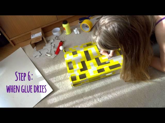 Interactive cat puzzle box DIY