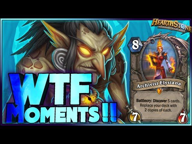 WTF MOMENT! | Hearthstone Rise of Shadows moments