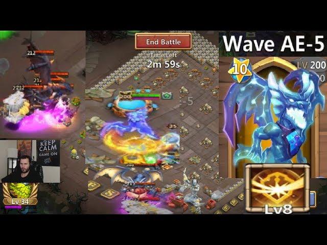 Lavanica SOLO Against HBM AE Survival Talent Castle Clash