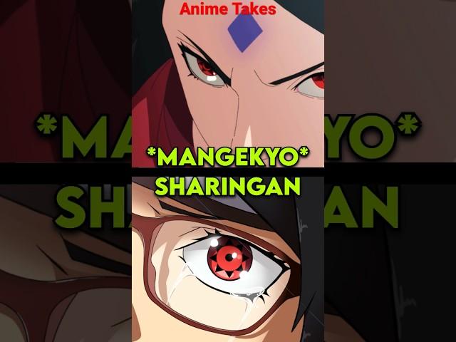 Sarada’s Mangekyo Sharingan