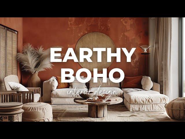 Earthy Boho Interior Design: Where Eclectic Bohemian Charm Meets Natural Beauty