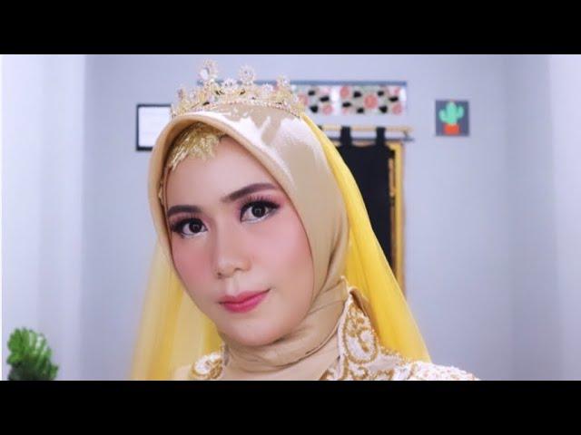 TUTORIAL HIJAB PENGANTIN SIMPLE  KEKINIAN | hijab pengantin 2019