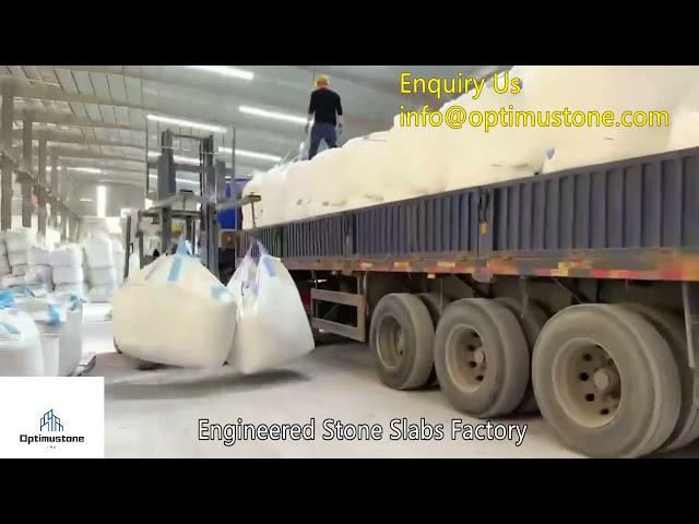 Optimustone engineered stone slabs factory|artificial stone factory