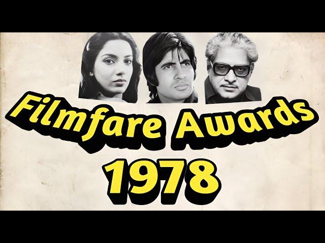 Filmfare Awards | 1978 | interesting information | facts .