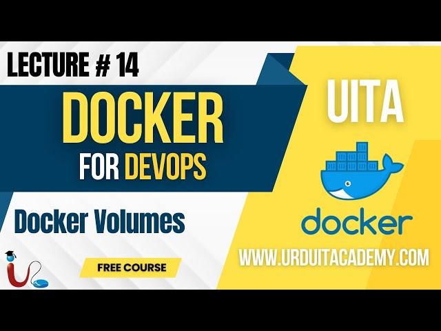 Lecture 14  Docker Volumes | Docker Containers for DevOps