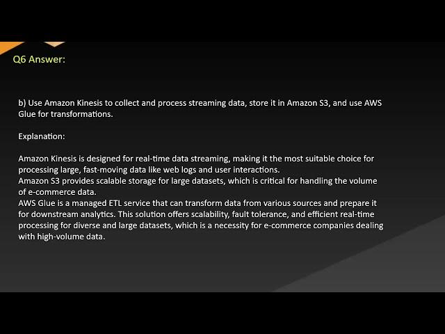 Amazon Exams AWS Certified Machine Learning   Specialty   AWS Certified Machine Learning   Specialty