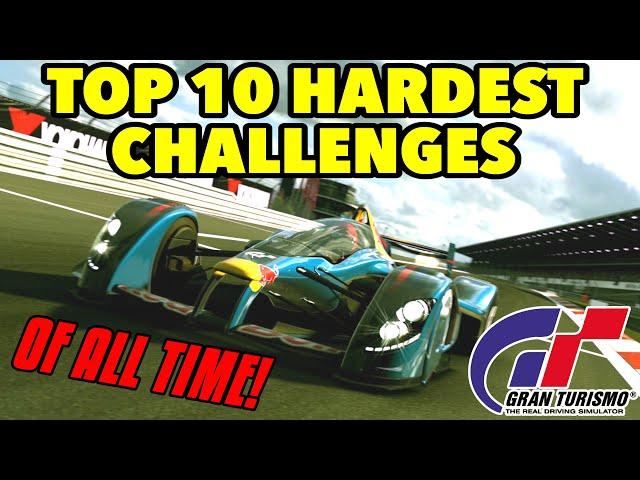 Top 10 Hardest Challenges In Gran Turismo History GT1 - GT7