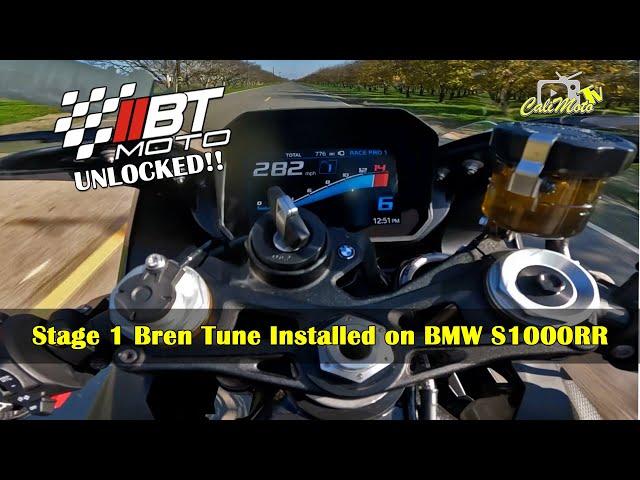 First Ride on 2022 BMW S1000RR with Stage 1 Bren Tune