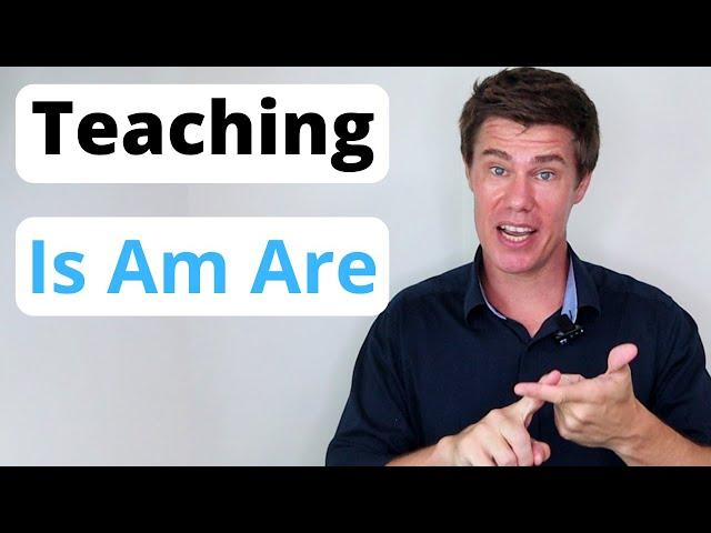 Effective Strategies for Teaching the 'Be' Verb (IS AM ARE) to ESL Students