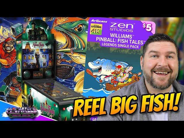 AtGames Legends Pinball 4K Fish Tales Pinball Pack First Impressions!