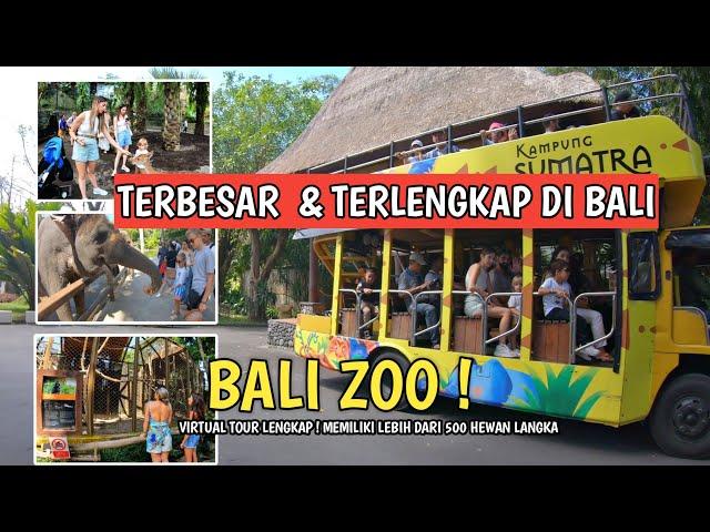 TERBARU ! KEBUN BINATANG TERBESAR DI BALI ! BALI ZOO PARK