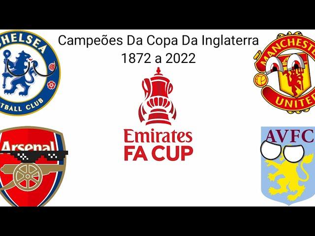 Campeões Da Copa Da Inglaterra 1872 a 2022