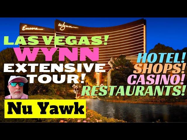 🟡 Las Vegas | Wynn Hotel & Casino Extensive Tour! Restaurants, Casino, Hotel & Shopping! Join Me!