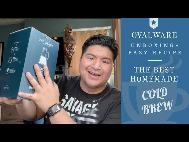 Ovalware RJ3 Cold Brew Maker - Supporting my 2021 Coffee Addiction