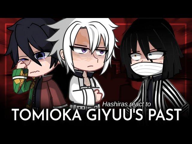 [/] Hashiras React To Tomioka Giyuu's Past | Gacha Club | GCRV