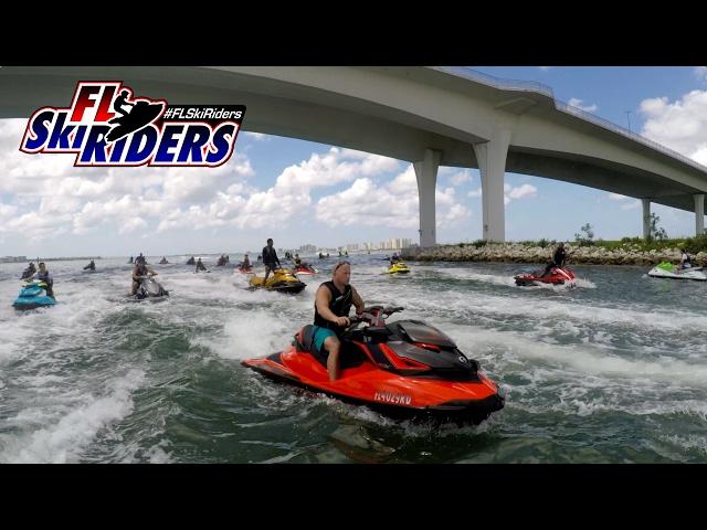 FL Ski Riders Dunedin Causeway Jet Ski Invasion