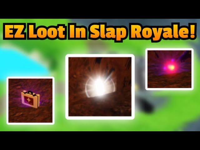 The BEST LOCATIONS To Get LOOT In Slap Royale! | Slap Battles