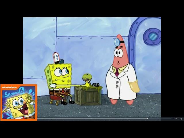 SpongeBob SquarePants seasons portrayed by SpongeBob