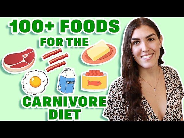 ULTIMATE Carnivore Diet Food List (Best Foods for the Carnivore Diet!)