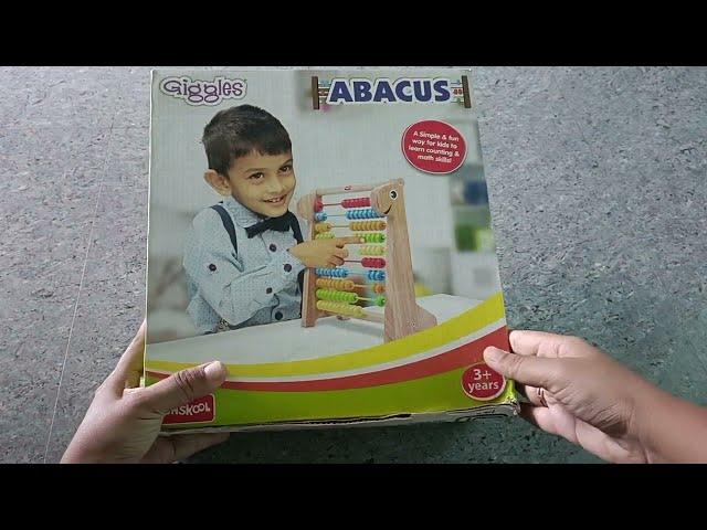 Giggles Giraffe Abacus Game,Develops math skills, A fun way to learn basic counting and maths