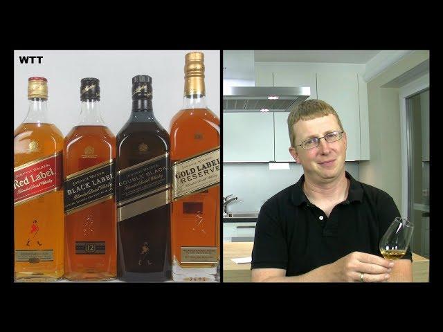 Johnnie Walker - Red - Black - Double Black & Gold Lable  + Notes von Michael & Jürgen