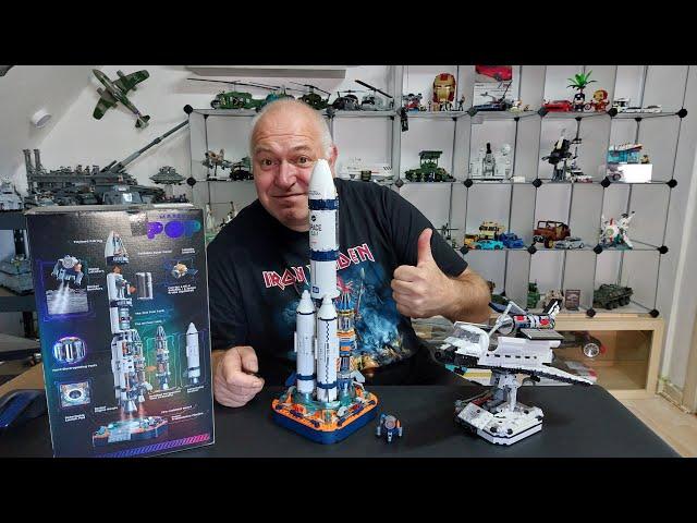 Rocket Space SLS-1 was für ein geniales Set. Lachanfall beim Brickklemmpner