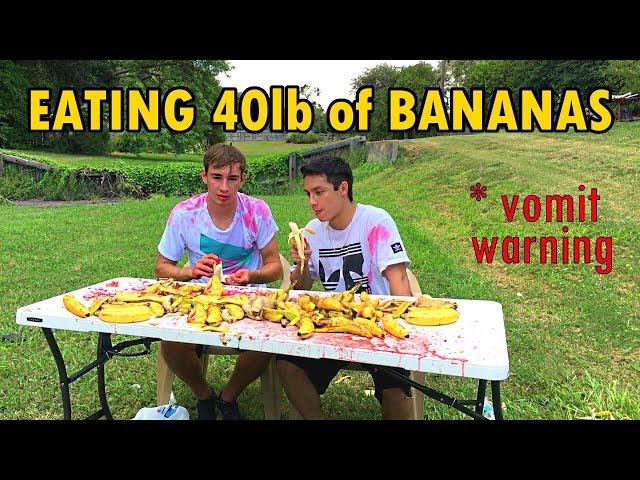 Can Eating Over Six Bananas Kill You? (VOMIT WARNING)