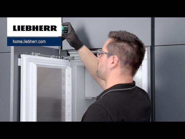 Einbaugeräte - Montage Festtür | Liebherr