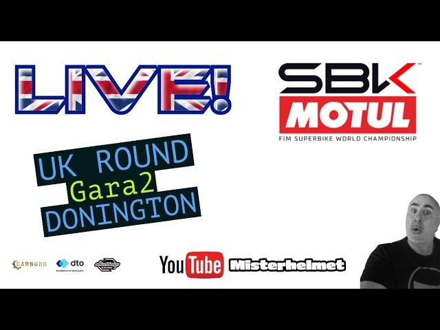 LIVE SUPERBIKE DONINGTON con MISTERHELMET Scassa e Palmen!