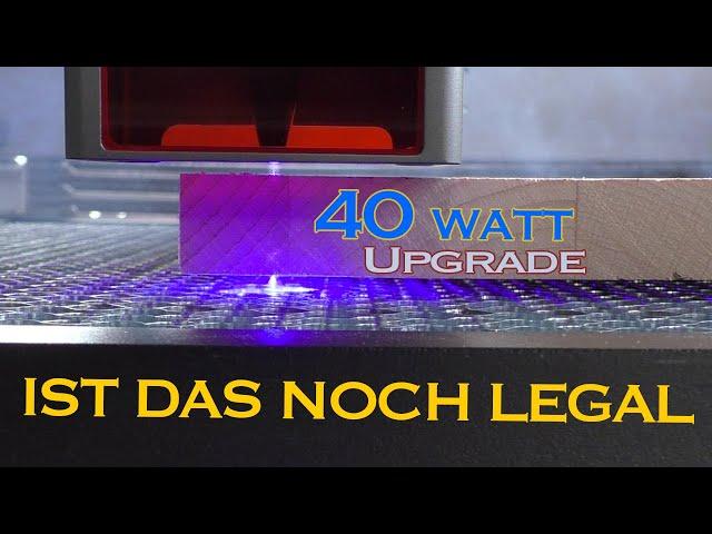 Dieser Laser will Schneiden | Creality Falcon2 40 Watt im Test | Upgrade für deinen Laser