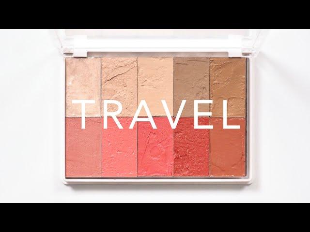 Making A Mini Makeup Palette | Depotting My Minimal Routine For Travel