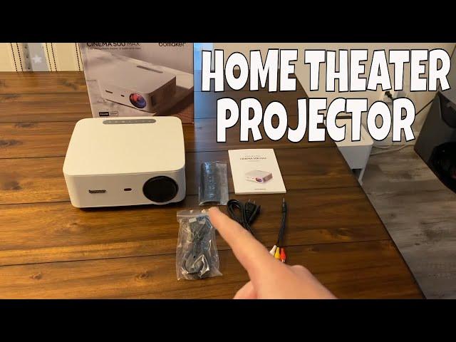 Bomaker Cinema 500 Max 1080p HD Home Theater Projector - REVIEW & Unboxing