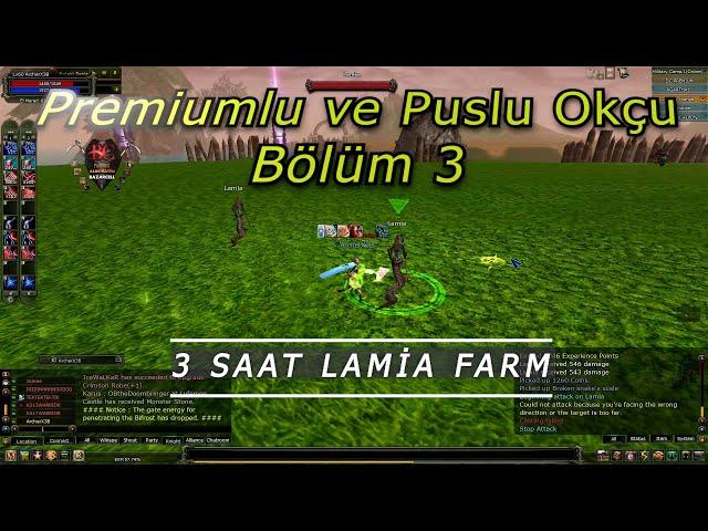 Premiumlu ve Puslu Okçu #3 I YENİ İTEMLER I 3 SAAT LAMİA FARM