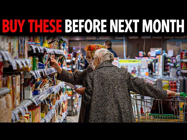 4 ESSENTIAL Groceries to STOCK UP ON Before Next Month