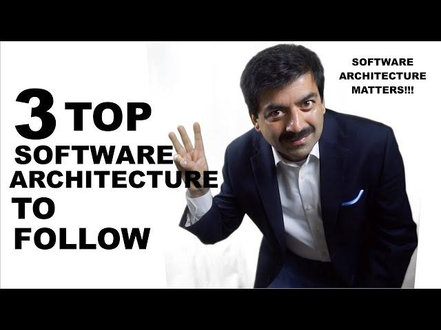 Top 3 Software Architecture  and  3 Software Related Channels that your should follow (in 2022)