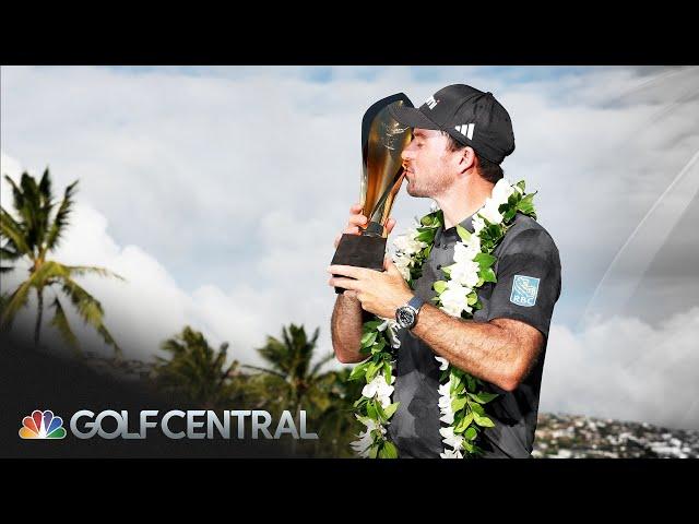 Nick Taylor rises above pressure to win the Sony Open in Hawaii | Golf Central | Golf Channel