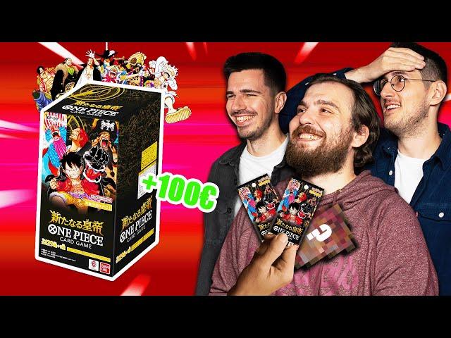 WIR ÖFFNEN DAS NEUESTE ONE PIECE BOOSTER DISPLAY  ONE PIECE TCG 09 THE FOUR EMPERORS