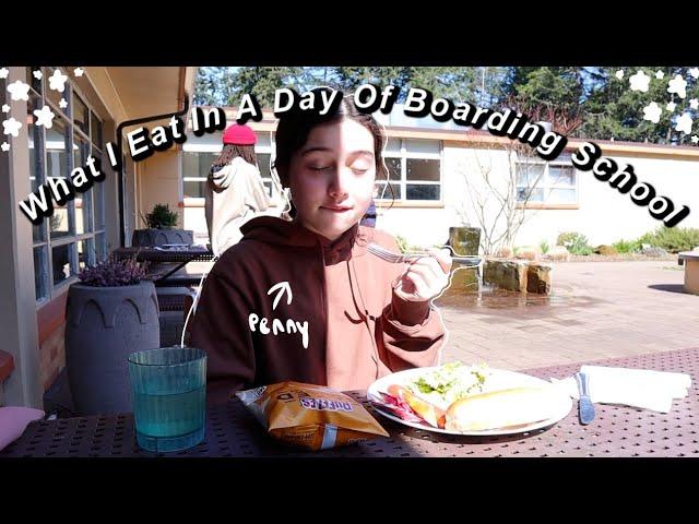 What I Eat In A Day Of Boarding School!