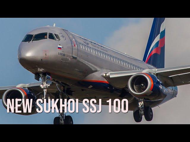 Russian Sukhoi Superjet 100 Using Only Local Components Took to the Skies for the First Time